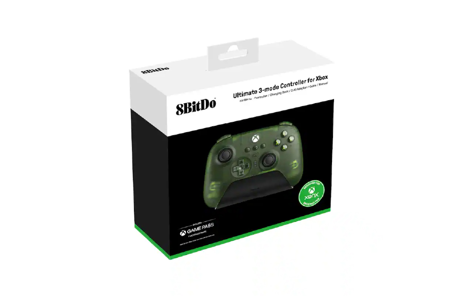8BitDo Ultimate 3-mode Controller for Xbox (Wired for Xbox Series X|S and Xbox One, Wireless for Windows and Android)